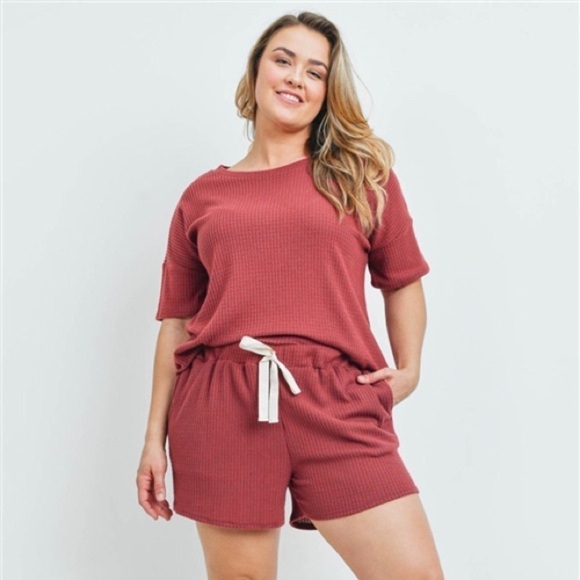 PERFECT PEACH Other - 0300 - PERFECT PEACH Plus Women’s 2X Lounge Set